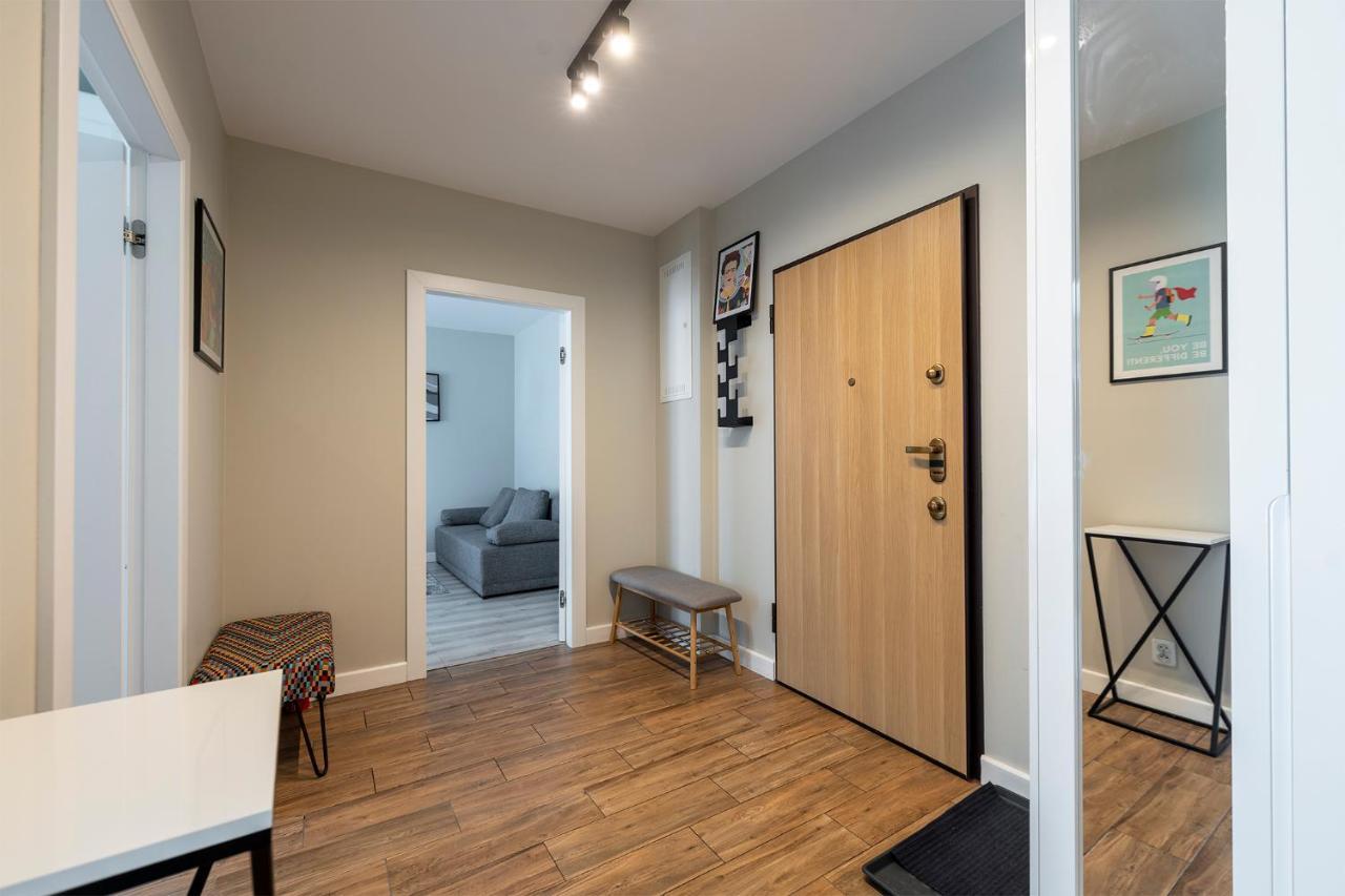 Luxury In City -7- Bright-Secured-Freeparking Lodz  Exterior photo